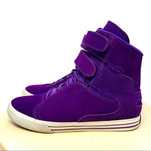 Supra Shoes | Supra Tk Society Pro Purple High Top Sneakers 9 | Poshmark